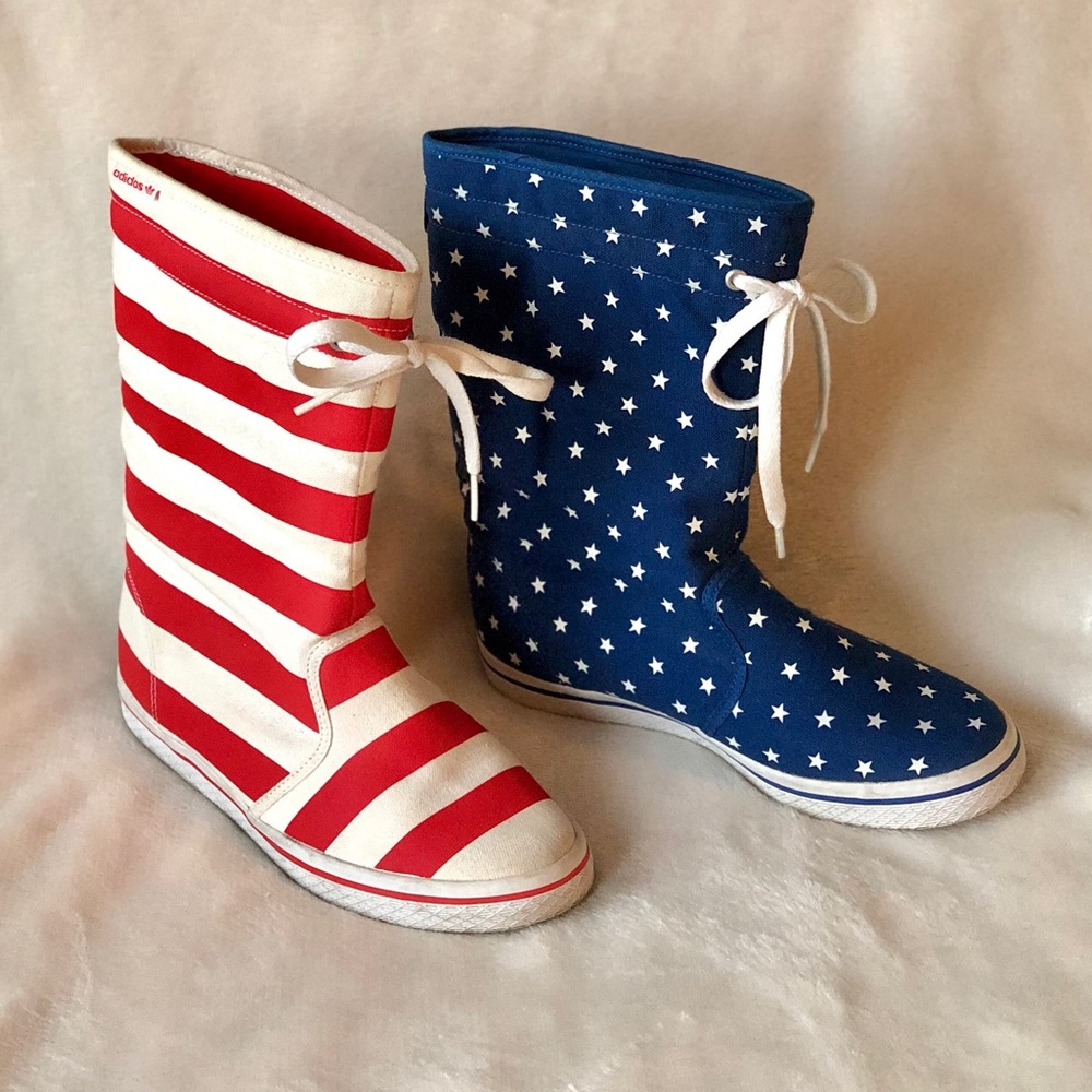 Rare Adidas 4th of July Boots